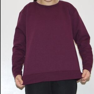 Hanes Women's Purple Sweatshirt